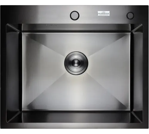 Кухонная мойка MARRBAXX B6050-R Decor B6050-DMR графит