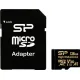Карта памяти Silicon-Power Golden Series High Endurance microSDXC SP128GBSTXDV3V1HSP 128GB с адаптером