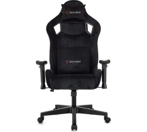 Игровое геймерское кресло Zombie Ghost Fabric черный Light-20