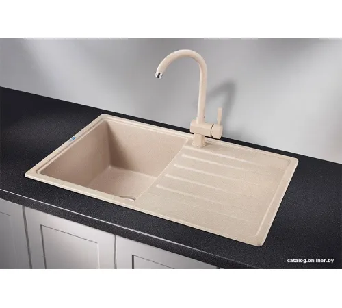Кухонная мойка Granula ST-7602 бежевый