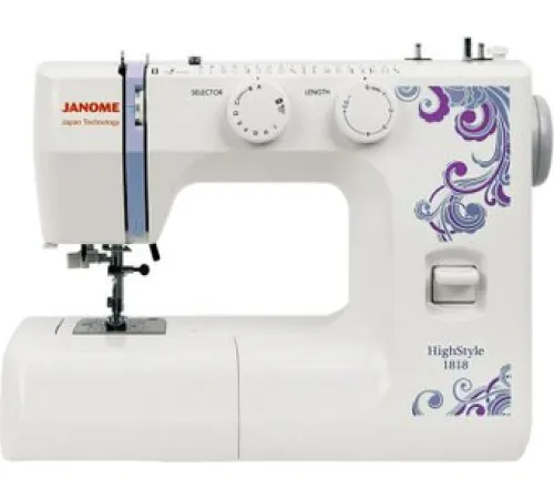 Электромеханическая швейная машина Janome HighStyle 1818