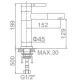 Смеситель Ledeme H52 L1152