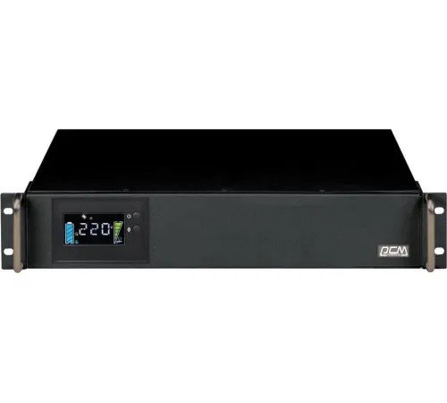 Источник бесперебойного питания Powercom King Pro RM KIN-1200AP LCD RM