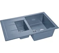 Кухонная мойка GranFest GF-Q775KL графит