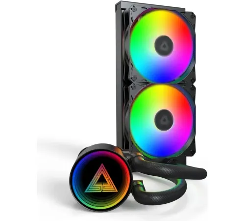 Система жидкостного охлаждения для процессора Montech LightFlow ARGB 240 черный