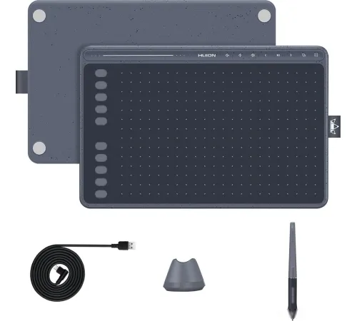 Графический планшет Huion HS611 серый космос