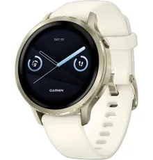 Умные часы Garmin Venu 4 41 мм золотистый/слоновая кость