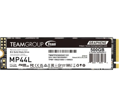 SSD Team MP44L 500GB TM8FPK500G0C101