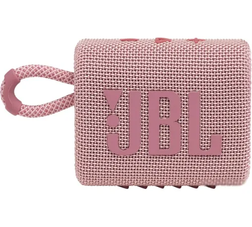 Беспроводная колонка JBL Go 3 розовый