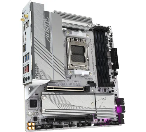 Материнская плата Gigabyte B650M Aorus Elite AX Ice