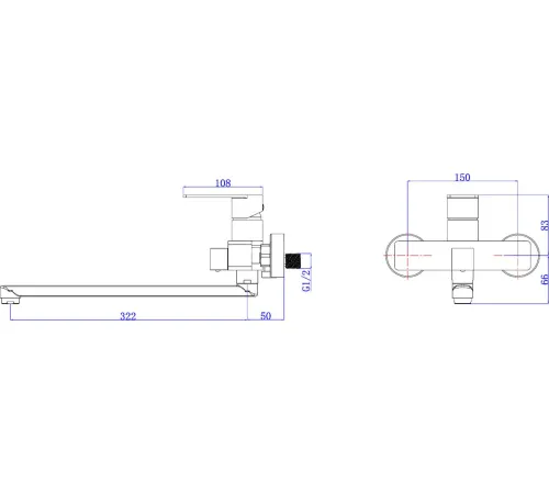 Смеситель AV Engineering AVLES7-BW0