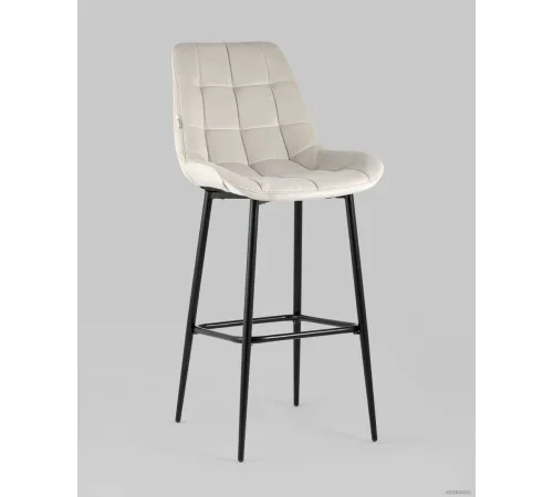 Стул Stool Group Флекс велюр барный бежевый