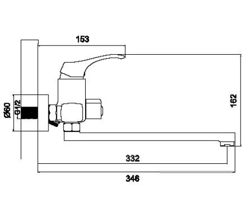 Смеситель Ledeme H42 L2242