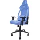 Игровое геймерское кресло Thermaltake V Comfort синий/белый