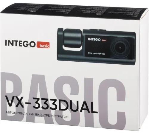Видеорегистратор Intego Basic VX-333Dual