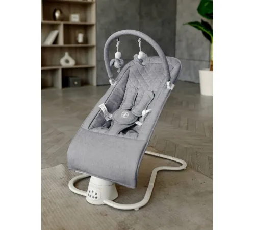 Качель Amarobaby Happy Swing AB23-22HAPPY/11 серый