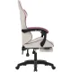 Игровое геймерское кресло Defender Serenity белый/фиолетовый