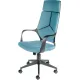 Кресло Norden IQ CX0898H-1-56 черный/бирюзовый