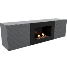Биокамин Firelight BFP/P-1400V графит
