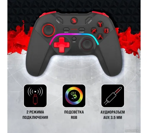 Геймпад A4Tech Bloody GPW70 черный