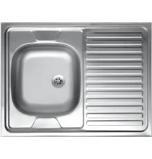 Кухонная мойка  Kromevye EC 220 D чаша слева