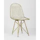 Стул Stool Group Eiffel золотой/белая подушка