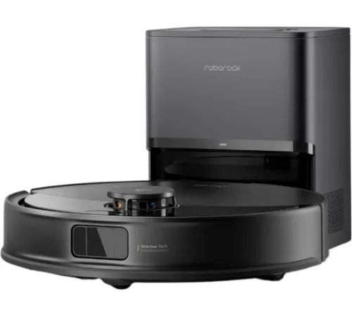 Робот-пылесос Roborock Q8 Max Pro+ Gen2 RRA1TAL Q8MPPG252-02 с русской озвучкой, черный