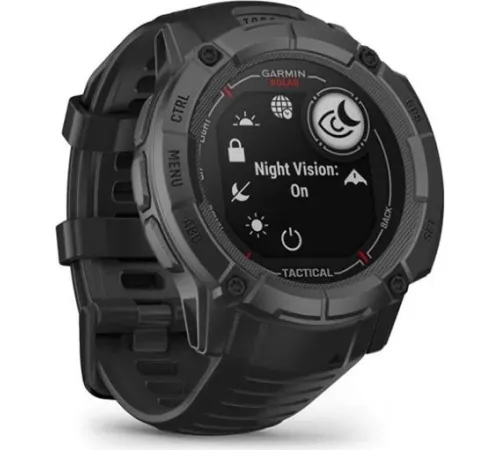 Умные часы Garmin Instinct 2x Solar Tactical Edition черный