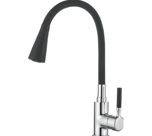 Смеситель Ledeme L4199-2 хром/черный