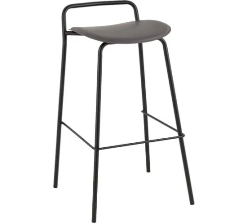 Стул Stool Group Mantis экокожа темно-серый