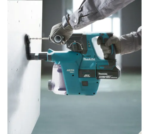 Перфоратор Makita DHR242RT с 1-им АКБ, кейс