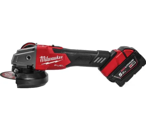 Угловая шлифмашина Milwaukee M18 FSAG125XB-502X Fuel 4933478430 с 2-мя АКБ