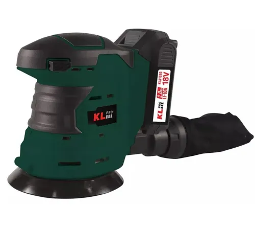 Эксцентриковая шлифмашина KLPRO KLEZ18-20 с 2-мя АКБ