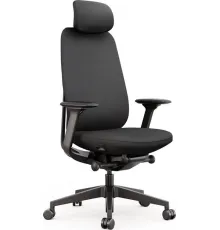 Офисное кресло SitZone E-AC-001A-P1-BK ткань, черный