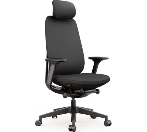 Офисное кресло SitZone E-AC-001A-P1-BK ткань, черный