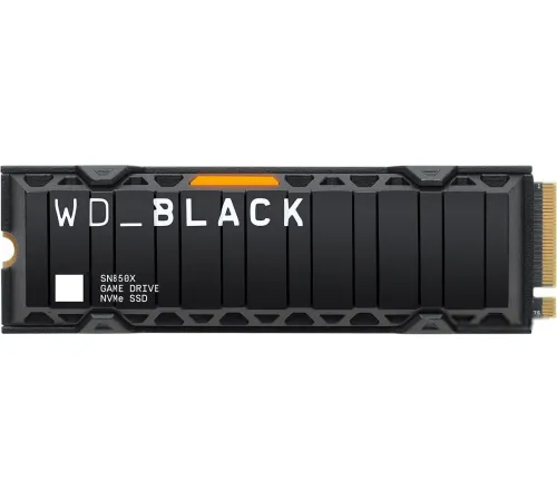 SSD WD Black SN850X NVMe Heatsink 1TB WDS100T2XHE