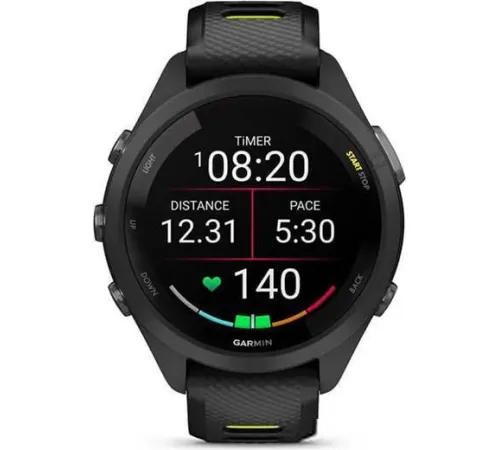 Умные часы Garmin Forerunner 265S черный/желтый