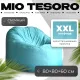 Кресло-мешок Mio Tesoro Poparada XXL PO-60x80-B бирюзовый