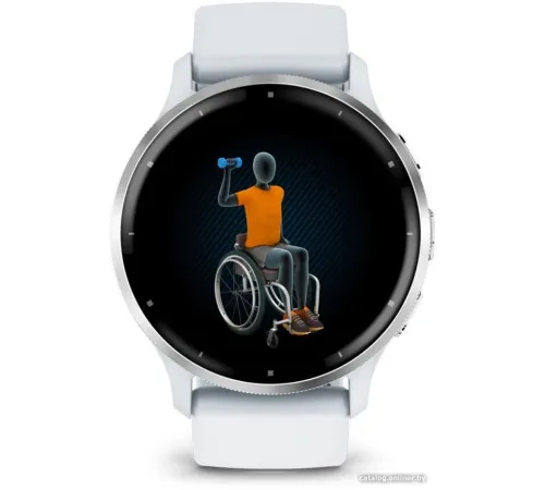 Умные часы Garmin Venu 3 белый, с силиконовым ремешком