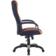 Кресло Brabix Premium Rapid GM-102 532420 черный/оранжевый