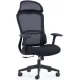 Офисное кресло SitZone CH-555A сетка/ткань, черный