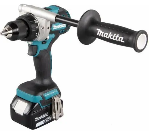 Дрель-шуруповерт Makita DDF486RTJ с 2-мя АКБ, кейс