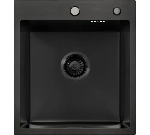 Кухонная мойка ARFEKA AF 450*505 Black PVD Nano