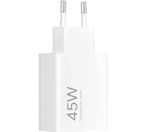 Сетевое зарядное Xiaomi 45W Turbo Charging Power Adapter MDY-17-EF BHR07SLEU международная версия