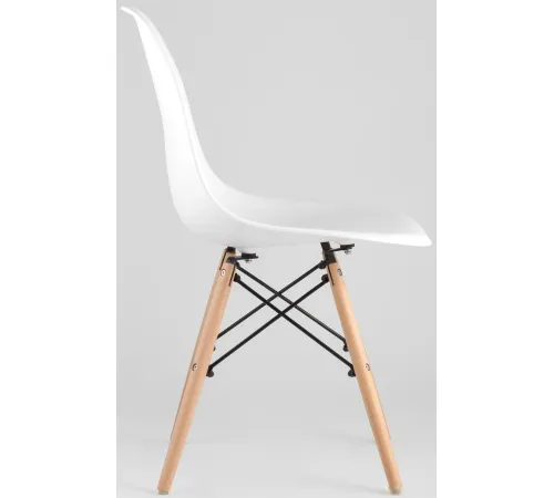 Стул Stool Group Eames DSW белый
