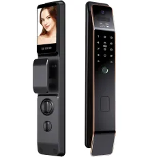 Дверной замок Roome Tuya 3D face intercom Lock 3D face-1 черный