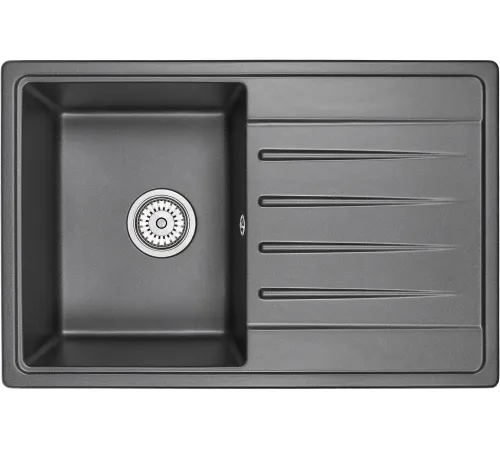 Кухонная мойка Granula 7602 черный