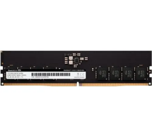 Оперативная память Team Elite 8ГБ DDR5 5200 МГц TED58G5200C42BK
