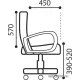 Офисное кресло Brabix Prestige Ergo MG-311 кожзам, черный