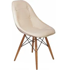 Стул Mio Tesoro Элма SC-004 бежевый/дерево [434039]